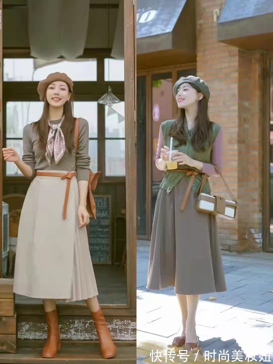 时髦|真正会打扮的女人,穿搭少不了“腰带”点缀,显高显瘦又时髦