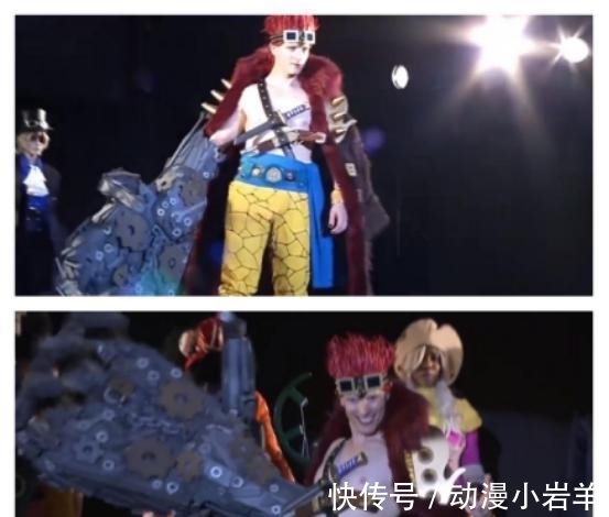 基德|海贼王Cosplay大赛,布鲁克的外貌和肢体神还原,基德简直是本人