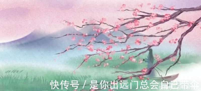 唯美@王维最唯美的一首诗,通篇短短的四句,却是美得犹如一幅山水画卷