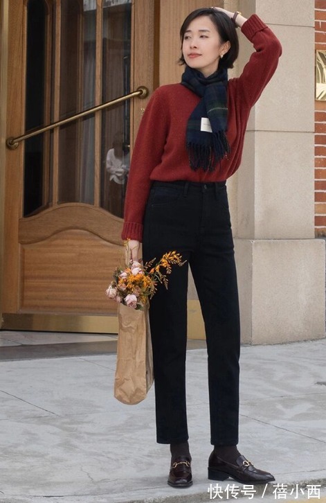 搭配 40岁女人春季要穿得随性,给你分享几套洋气穿搭,打造出女神范