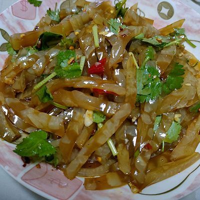 凉拌Q弹猪皮冻