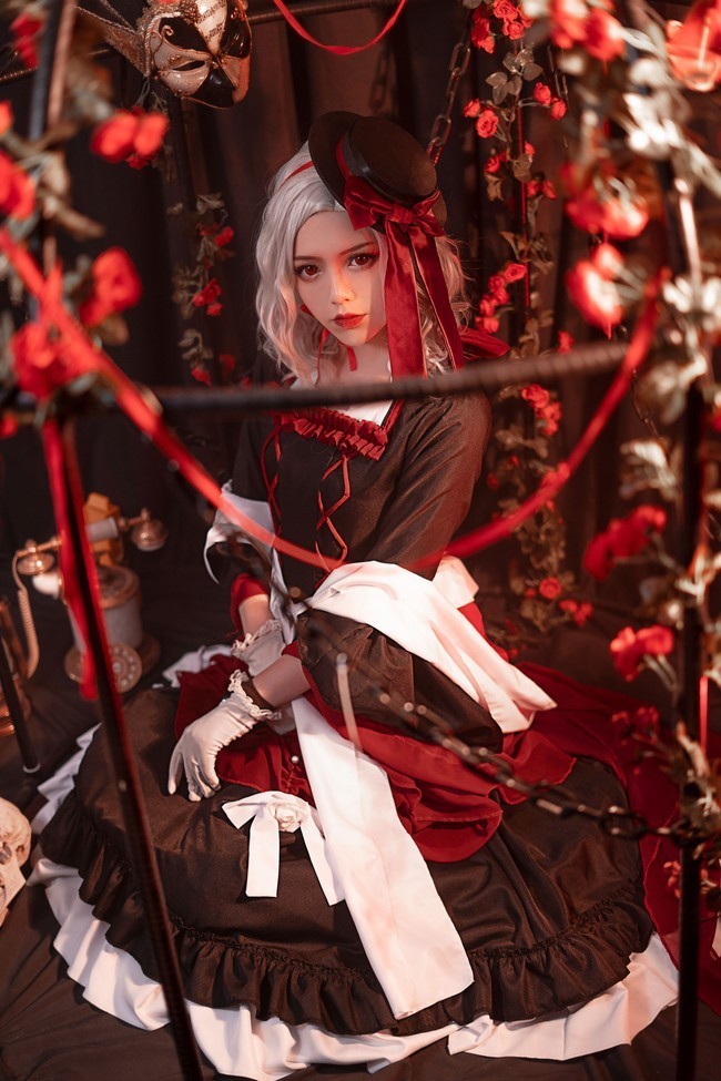 人格|cos：第五人格红夫人仲夏茶会cos正片