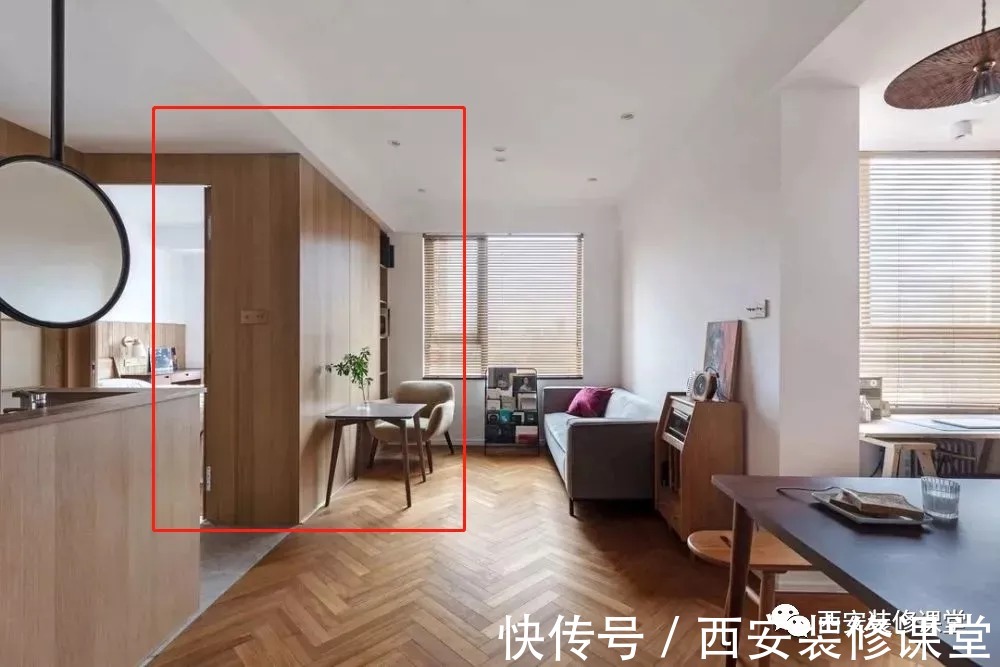 空间|牺牲墙体镶嵌收纳柜,实用而且好看