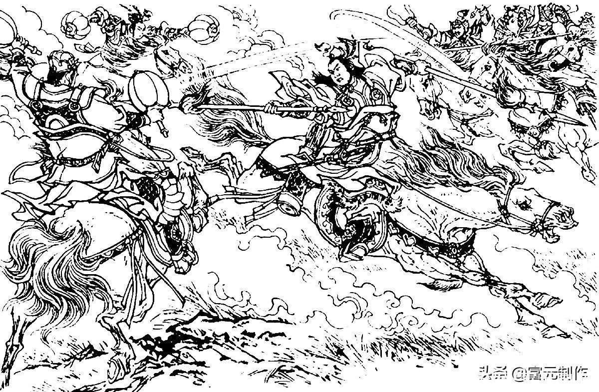 秦明&同为双枪将的董平与陆文龙谁更强?两人实力上的差距到底在哪里?