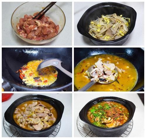 水煮肉片|周末表弟来家，晚饭3荤3素，家常搭配滋味最美，简单好吃不浪费