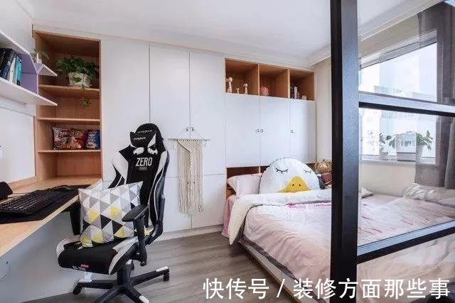 二居室|77平欧风二居室,一个紧凑实用而又高颜值的家