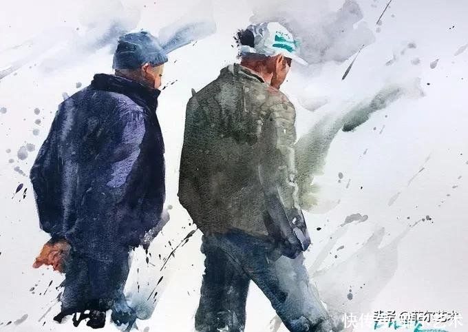 尤德斯|水彩也可以画得超准确！真心佩服！必须点赞