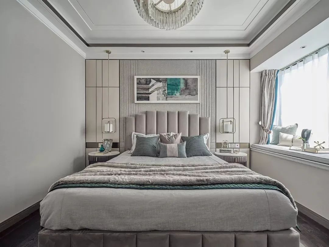 华丽|125㎡现代轻奢,羡慕有院子的房子,住起来太舒服了