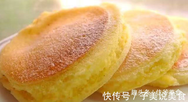 1盒牛奶2个鸡蛋，3分钟学会蛋奶酥做法，香甜蓬松，比蛋糕好吃