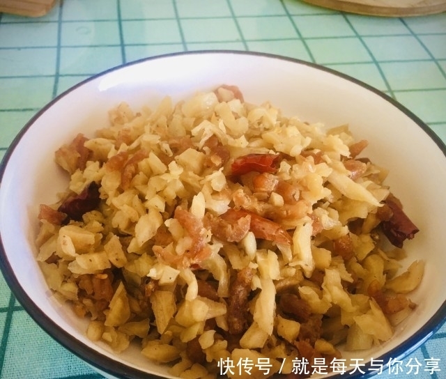 广东菜脯炒海米,咸香鲜美,佐粥佳品