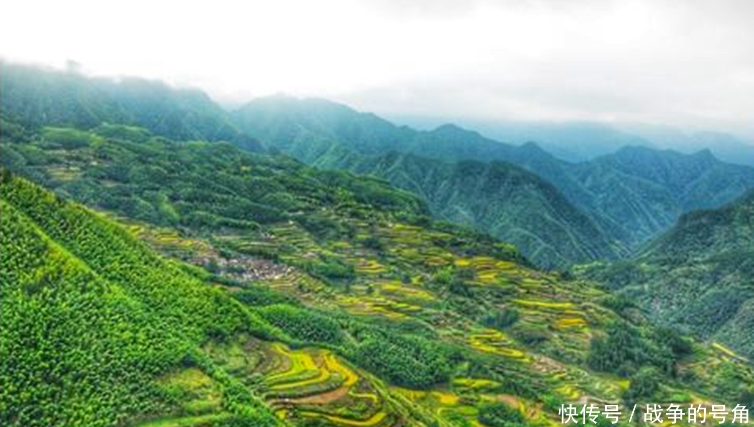 浙江一处4A级景区，有云海、梯田、竹林、瀑布、栈道......