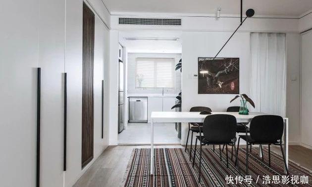装出|55㎡现代简约风装出大户型的“态度”,坐拥美爆厨房、独立浴缸