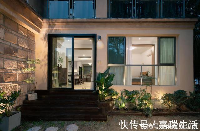 院子|看了她家，才知道中式元素有多美，一进门就很安静，还有个院子