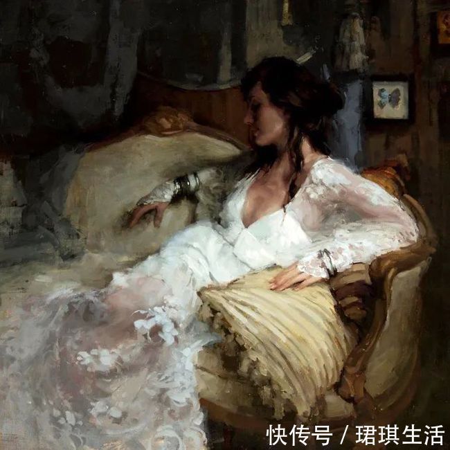 艺术家$艺术家杰里米·曼恩的油画,颜色既生动又大气!