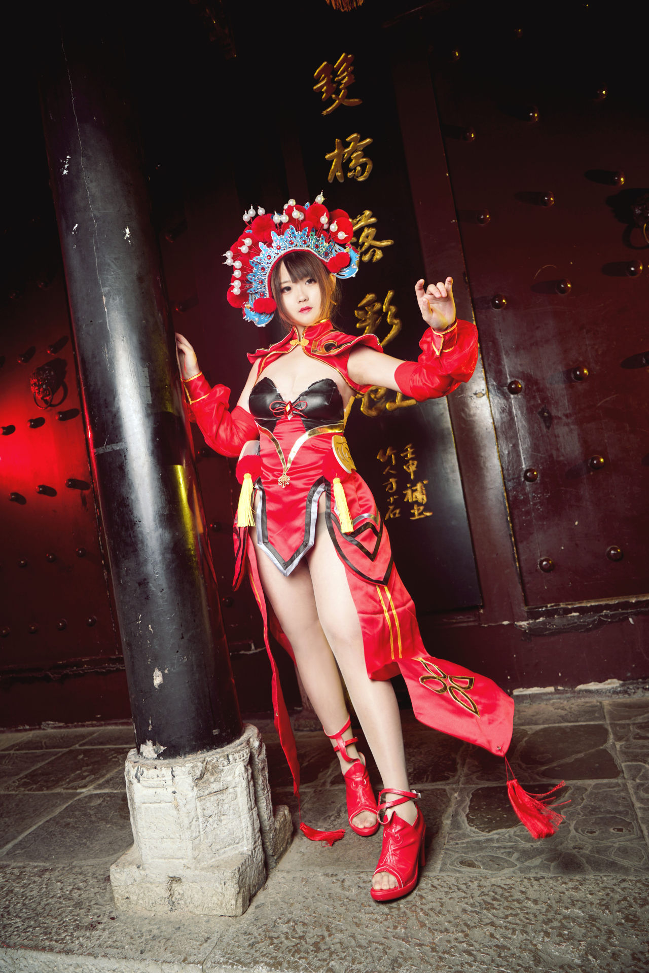 荣耀|王者荣耀 虞姬霸王别姬cosplay，妾随大王，生死无悔