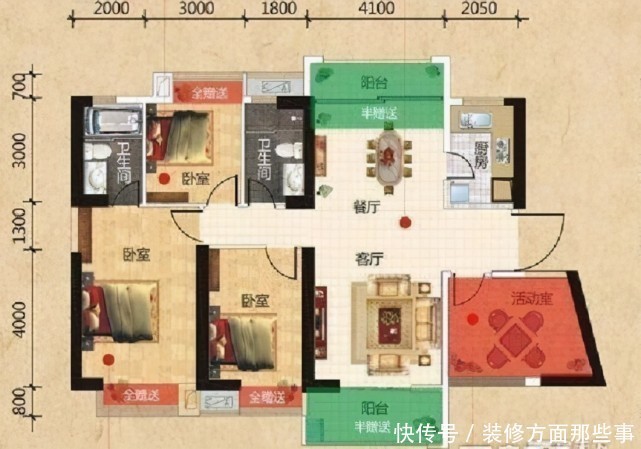 中式|在136平新中式温馨恬静的舒适环境，体味属于自己的静谧时光
