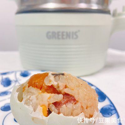 香菇|肉多多的糯米蛋