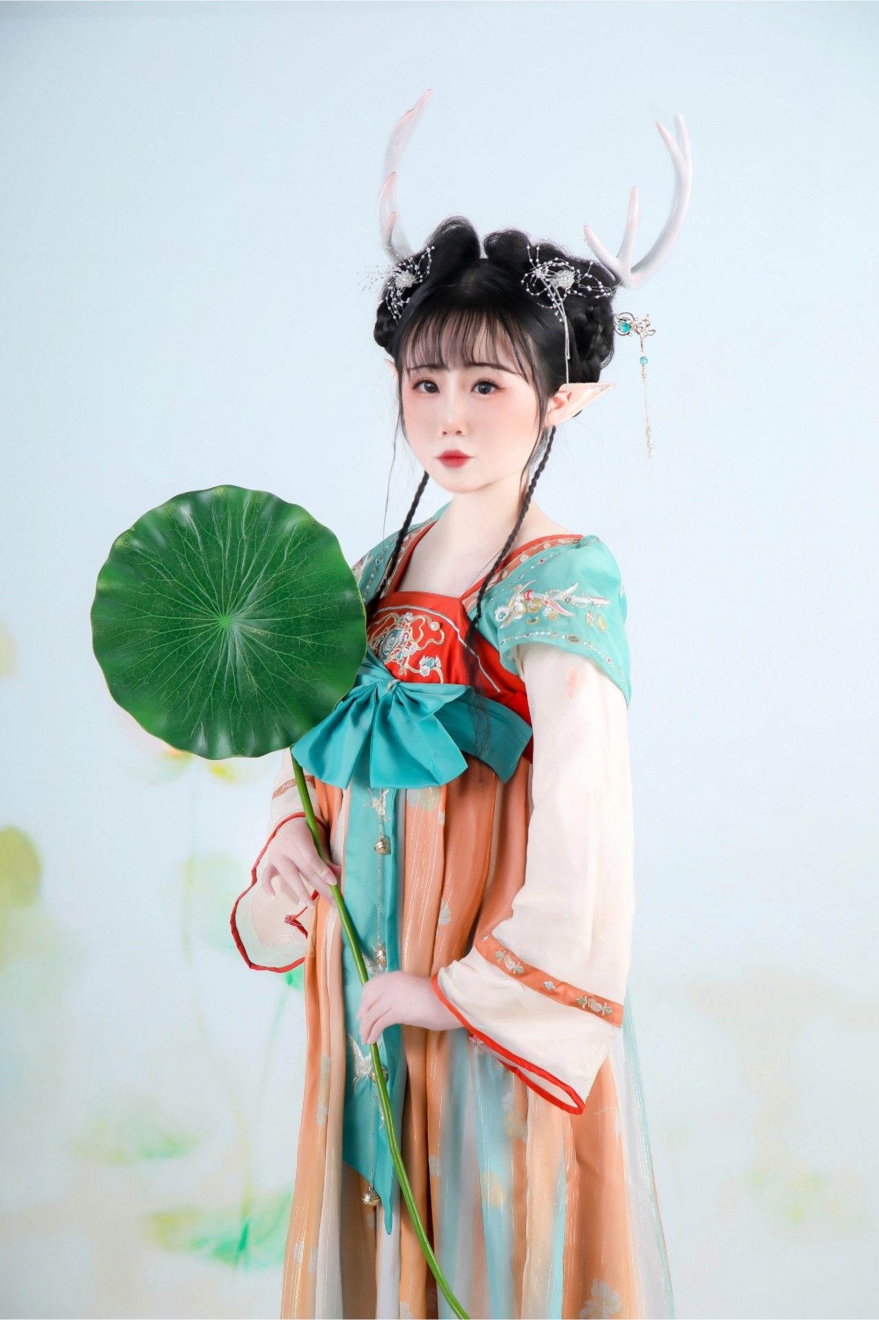 神鹿|王者荣耀 瑶遇见神鹿cosplay