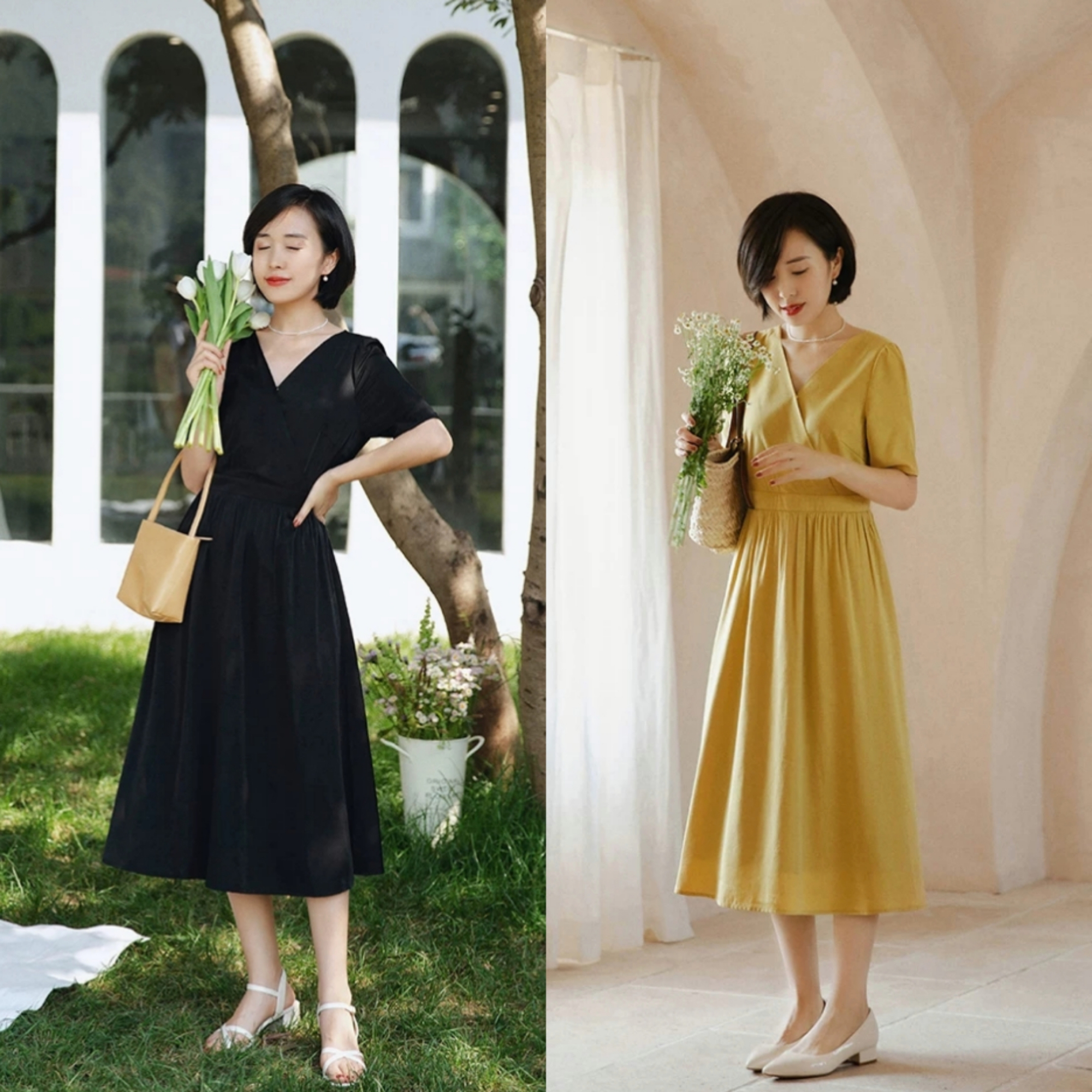 世面|见过世面的女人,穿衣从不将就,优雅温柔的基础款更能穿出高级感