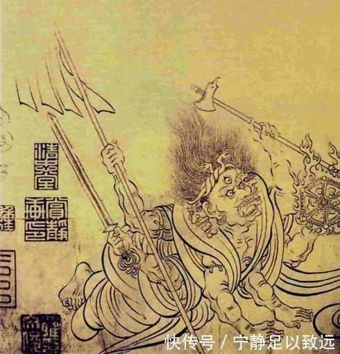 题竹#画圣吴道子的竹画有多传神?老虎要吃他,却被他白纸上的大竹竿吓跑