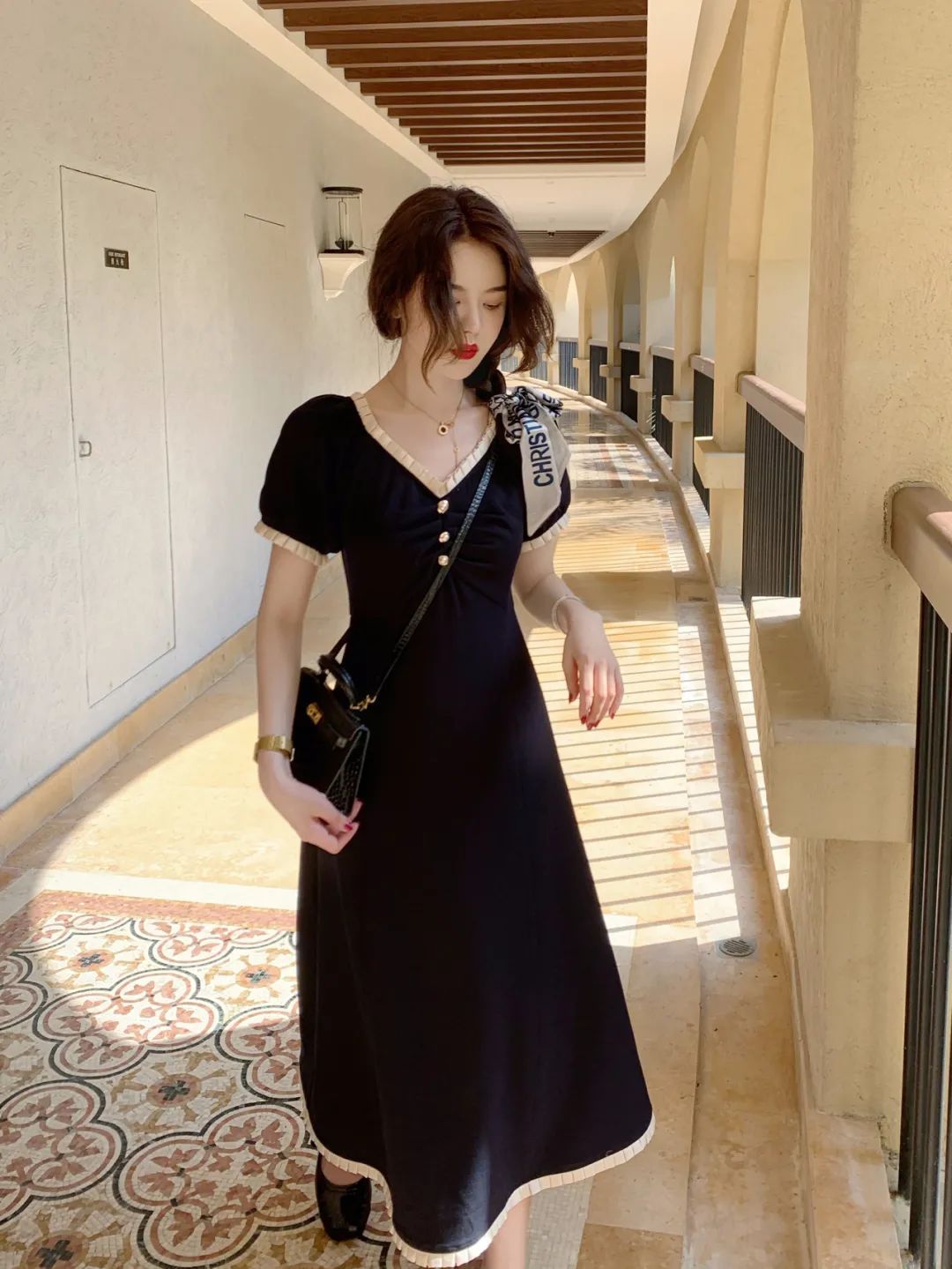 上半身|今年“泡泡裙”也太火了！选款选得好，气质显瘦少不了