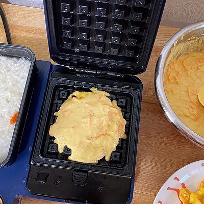 孩子|玉米面蔬菜华夫饼孩子大人都不会拒绝