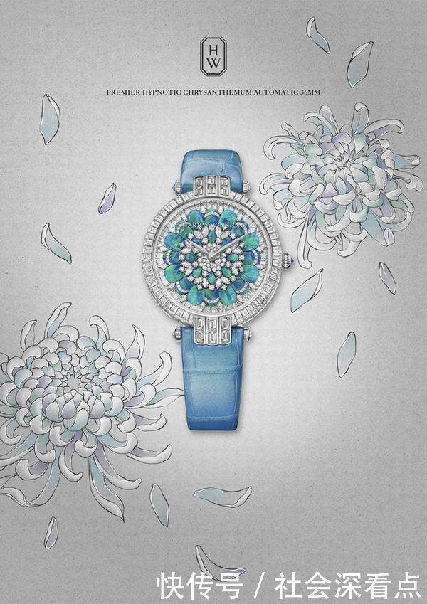 腕间一片冰蓝,低眸即是假日