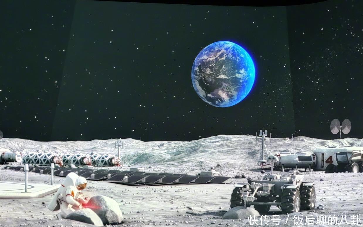 登月 中国月球基地规划图曝光,车轮滚滚全面机械化,载人飞船随时待命