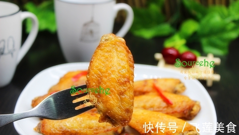 外皮|教你做经典蜜汁鸡翅,皮脆肉嫩、嚼劲十足,连骨头都酥香入味