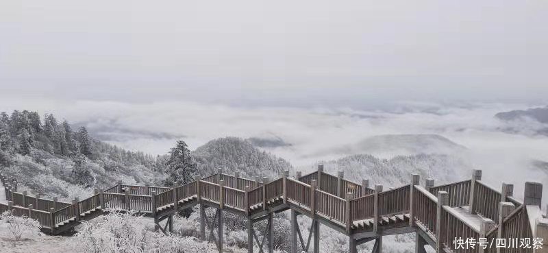 西岭雪山节后首场春雪上线