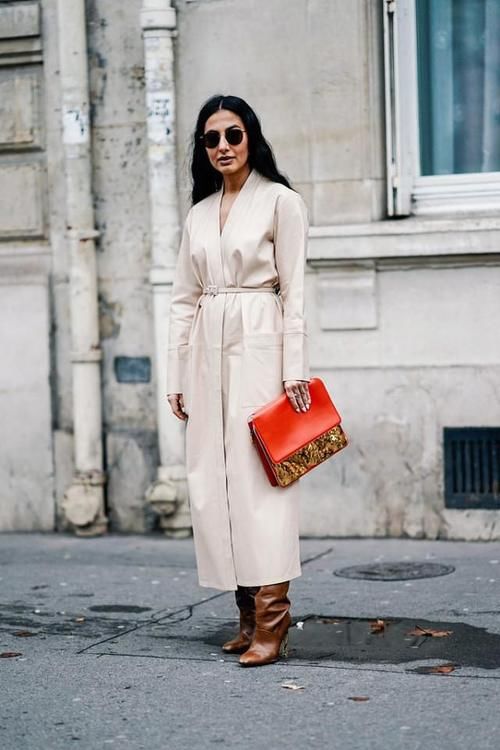 颜色鲜艳|外套不用买多,一套精致的风衣穿搭就很时尚,高个子女生都爱了