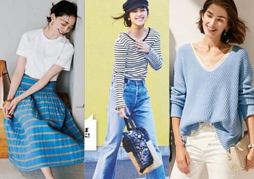 春天别再穿黑白灰了，尝试温柔色系穿搭，显白减龄，很有女人味