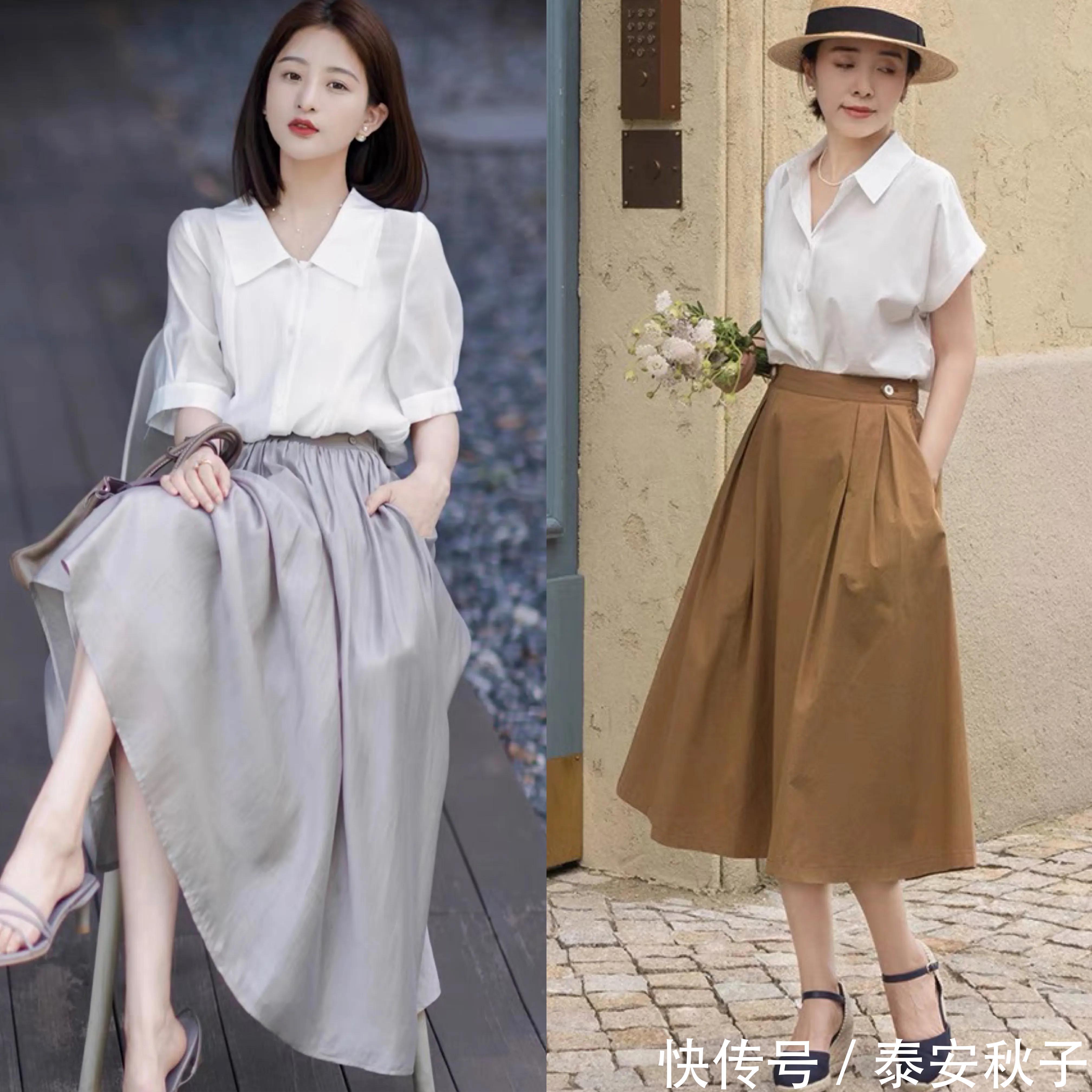 小衫|立秋之后,穿“小衫+裙/裤子”的你:显高又显瘦、女人味十足!