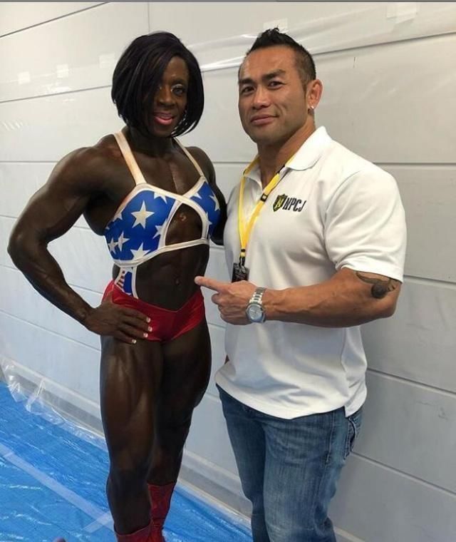 iriskyle|世界最强壮女人，甘愿做亚洲肌肉男内助这个男人是亚洲最强男人