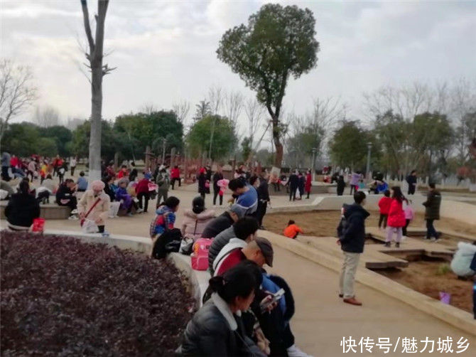 衡阳雁峰区：大年初一，东洲岛景区迎来近两万游人