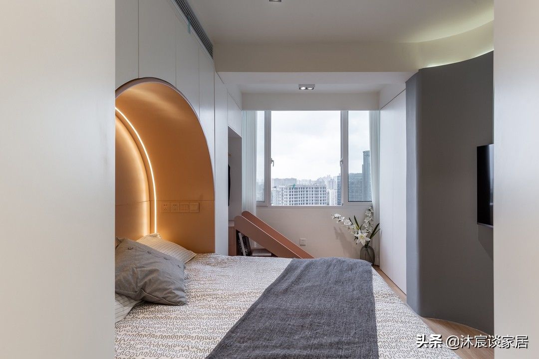 沐宸|看老破小如何“脱胎换骨”？重装34平小家，有三室有阅读区，惊艳