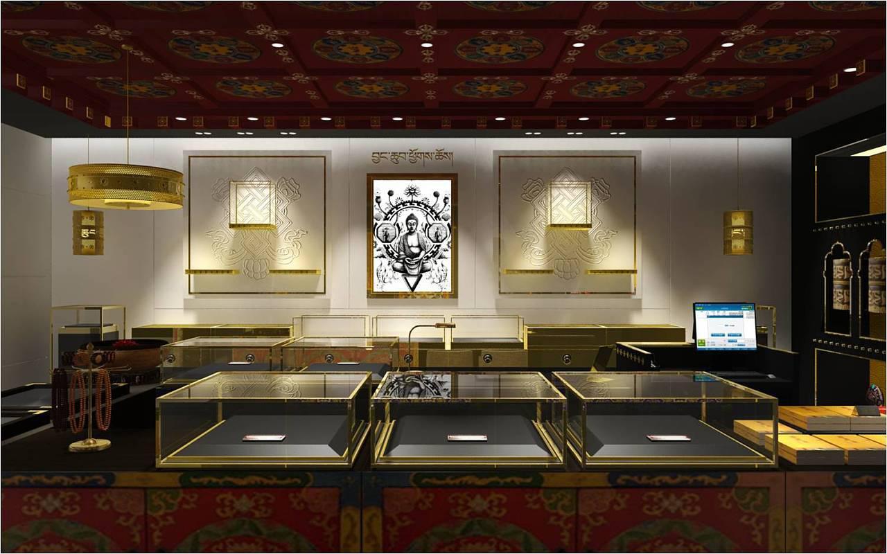 藏传佛教|菩提道品品牌空间设计