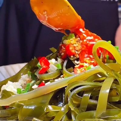 辣子油|凉拌海带丝
