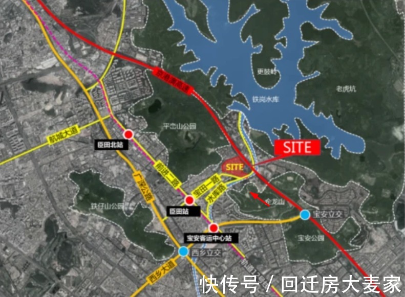城市|西乡铁岗旧村城市更新已经公布旧村认定范围,很快拆了