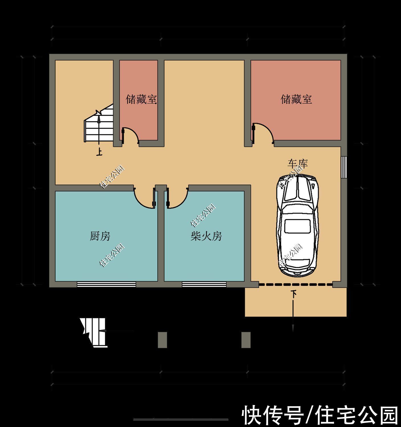 占地面积|10套徽派别墅户型，纵情水墨诗意，网友：这才是国人该建的房子