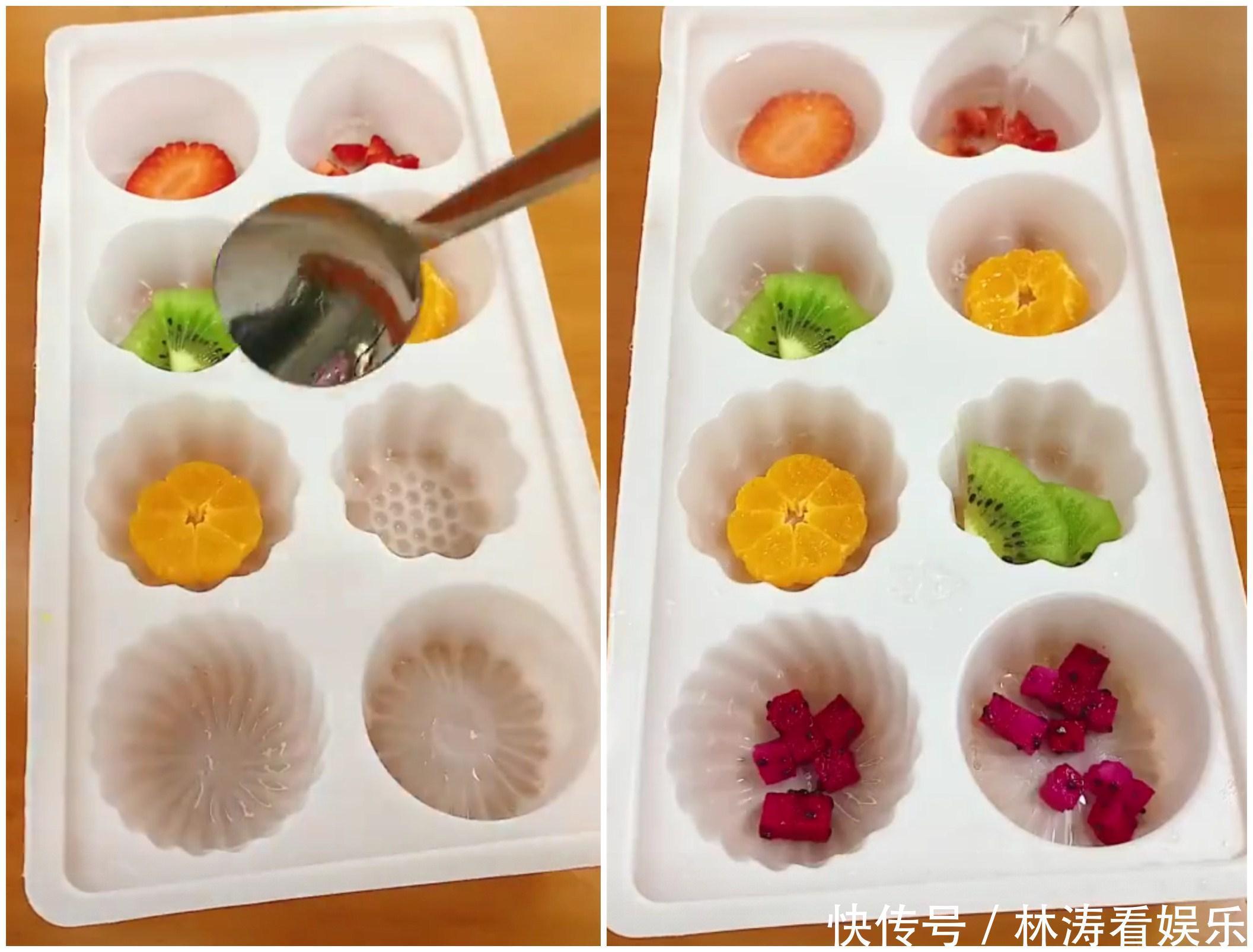 纯天然|自制纯天然水果果冻,晶莹剔透爽滑Q弹,不含添加剂好吃又健康