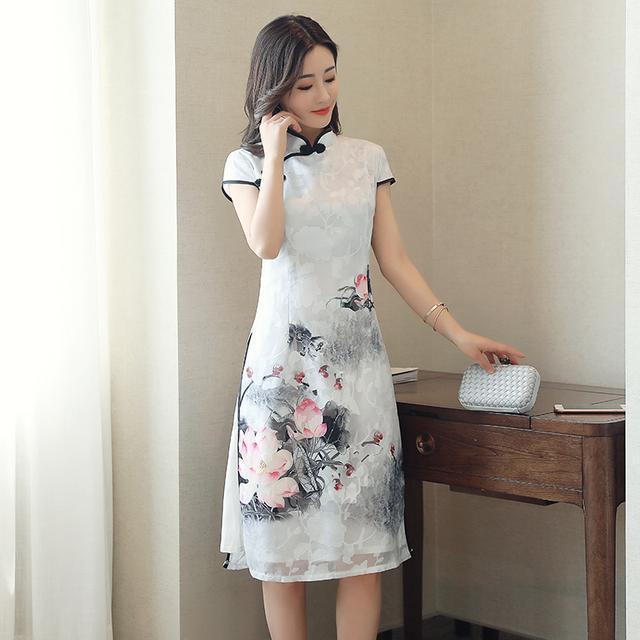 复古|改良旗袍连衣裙,蕴含浓郁中国风,不挑年龄,尽显女性东方美