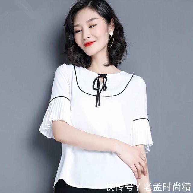 雪纺衫|做气质小女人,首选雪纺衫