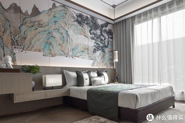 古典|有一种中国风，叫做诗意新中式，220㎡的大平层，入户便是诗情画意