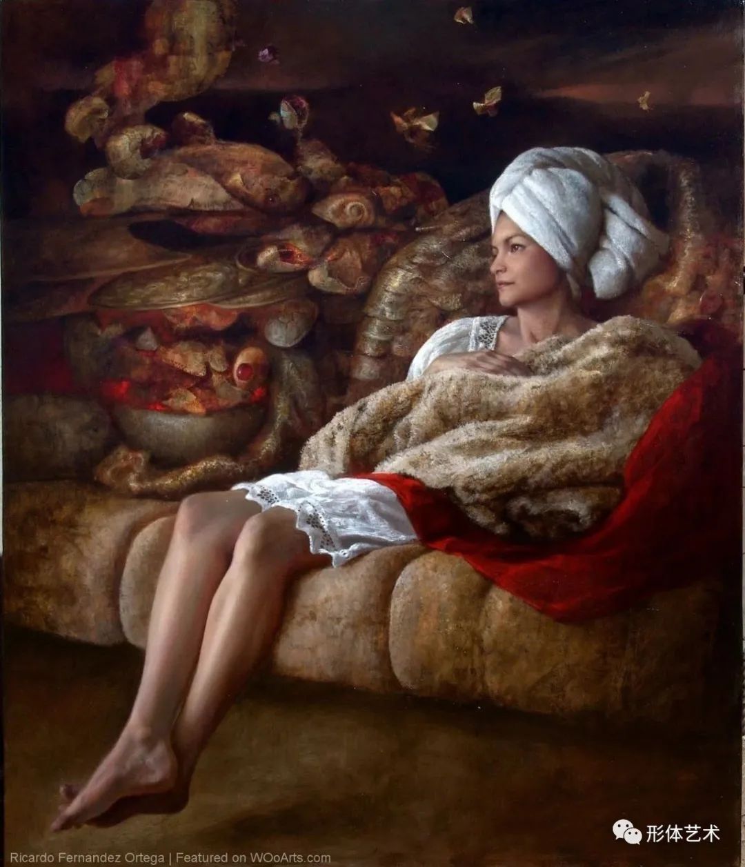 超现实主义&这位墨西哥画家的艺术作品,彰显静秘的古典梦与超现实的境界