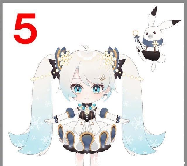 方案|2021年的雪初音投票来了！6个可爱的公主殿下，我最喜欢第1个！