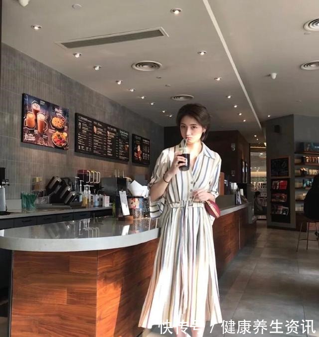 基础款 百褶裙已经失宠了,今年流行这款衬衫裙,高级优雅还很有气质!