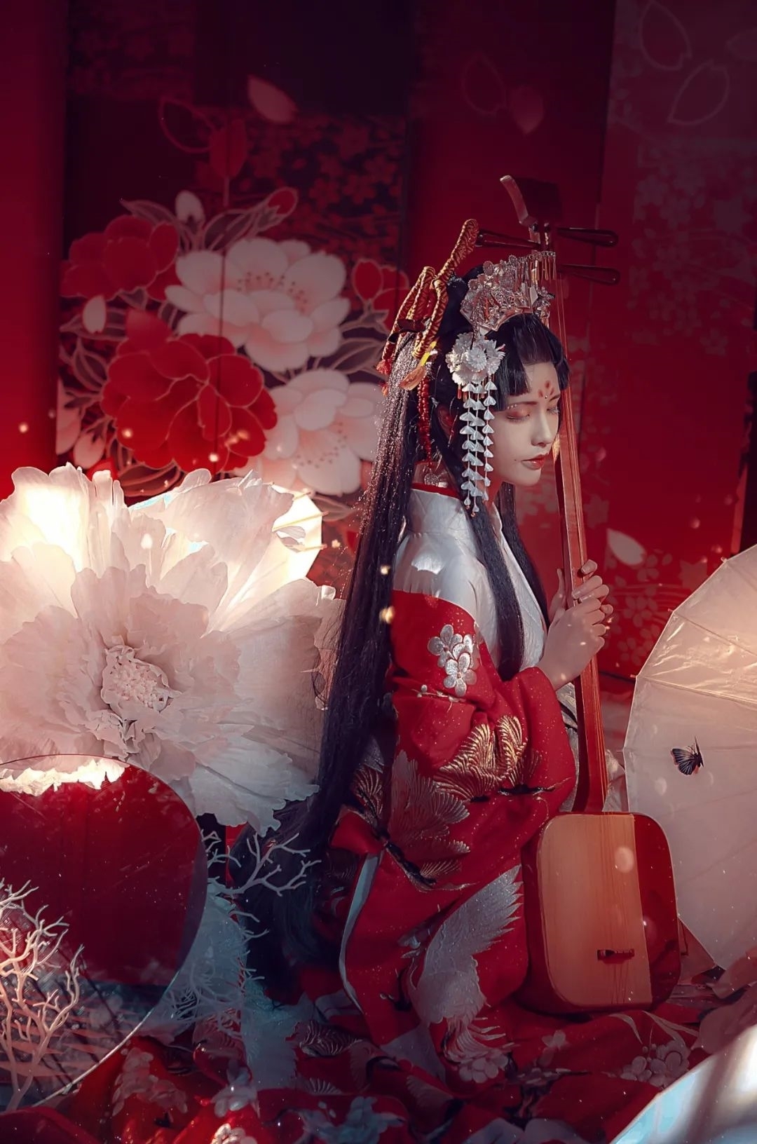 阴阳师|cos:阴阳师金鱼姬cos正片@七七