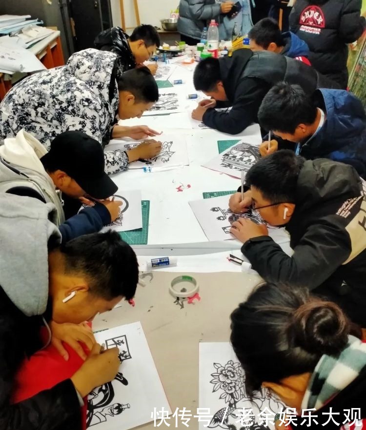 巧手|巧手“剪”出主旋律,校园“刮”起民俗风