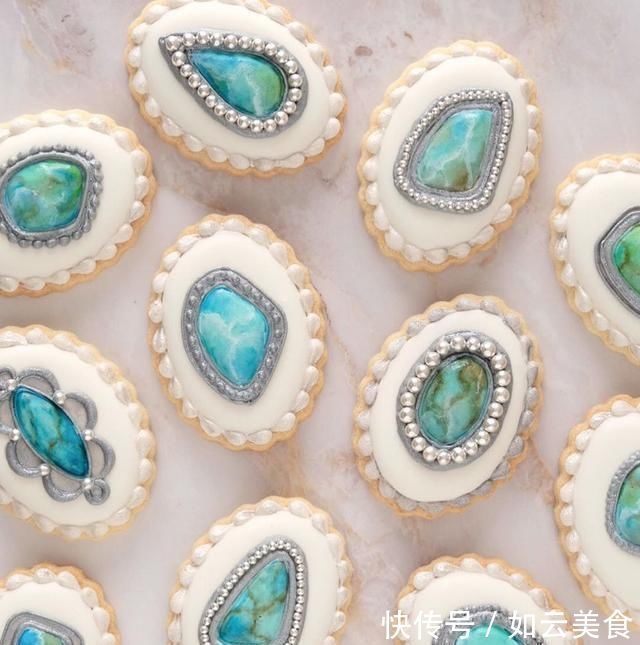 糖霜饼干|一双巧手，做出童话般的翻糖饼干，看完你会舍不得吃网友称太美